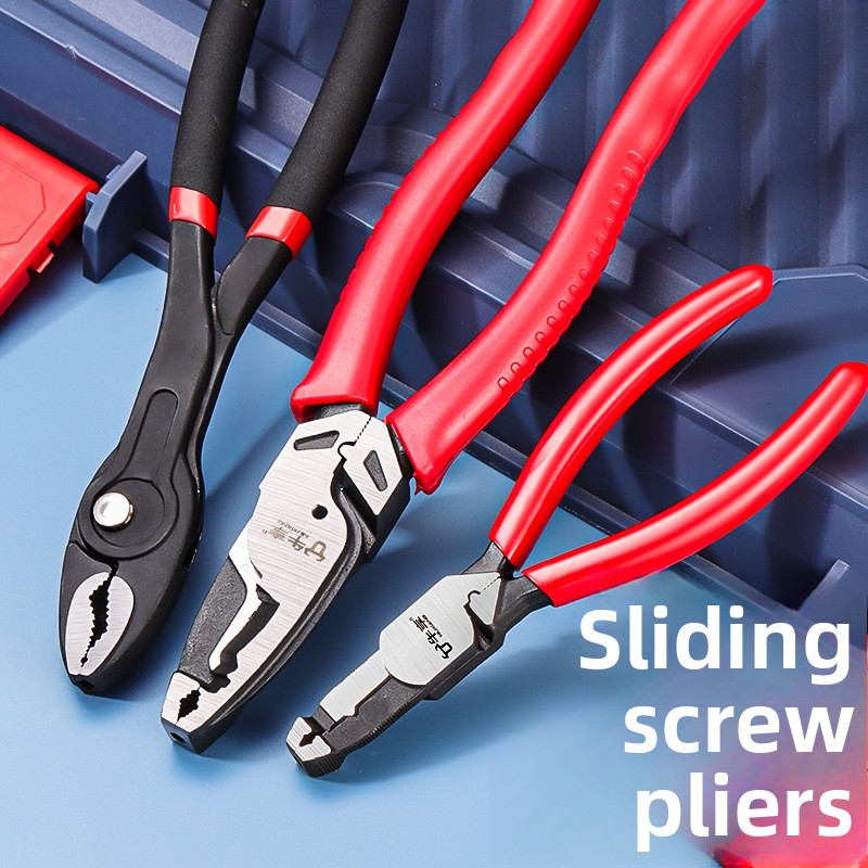 Multi Tool Plier - Tang Sekrup Gigi Geser Multifungsi Kelas