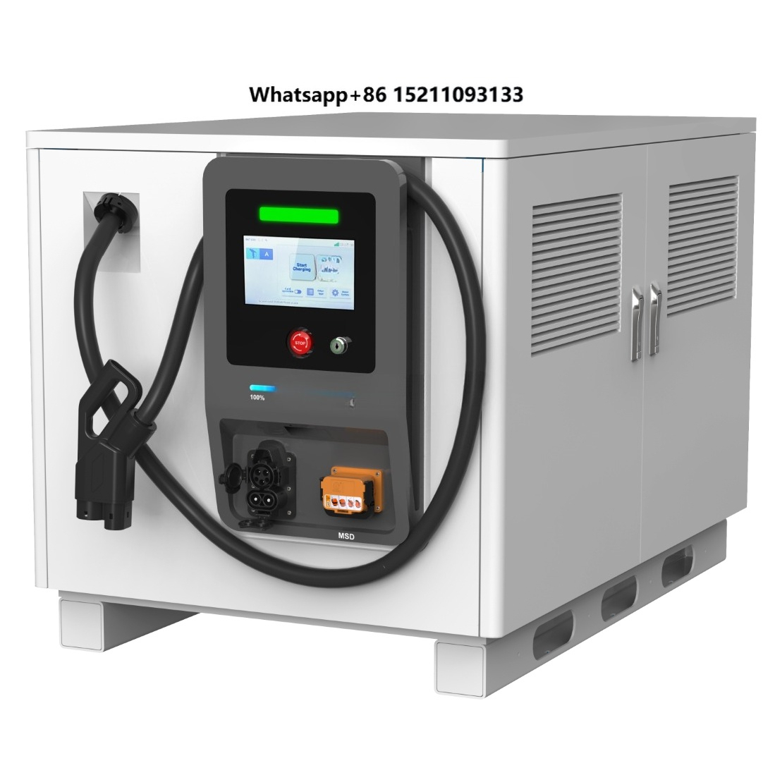 Solar Emergency Charger - 75KWH 141KWH Pengisi Daya EV Portabel