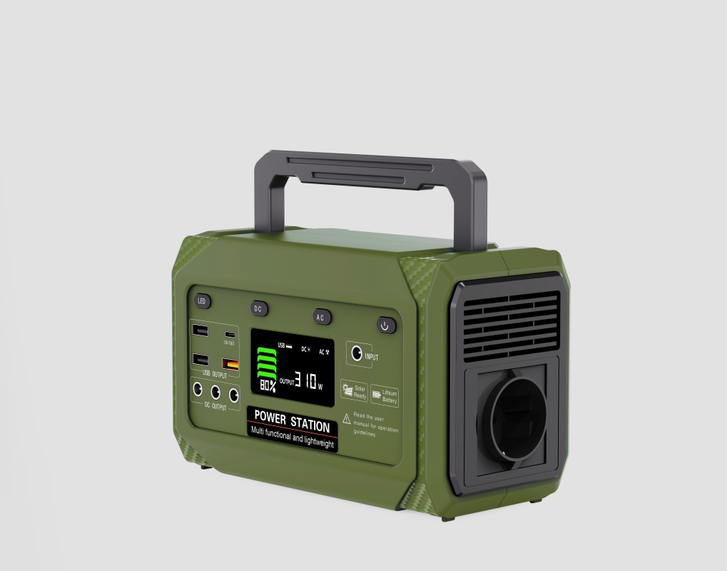 Stasiun Daya Portabel 300W den - Solar Emergency Charger ulasan dan harga